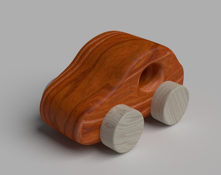 wooden car toy preview image 1